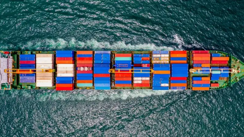 TURQUALITY programı ve ihracatta küresel markalaşmayı temsil eden konteyner gemisi